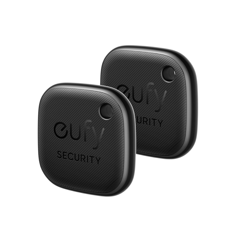 eufy T87B0 Security SmartTrack Link Schlüsselfinder schwarz, 2er-Pack