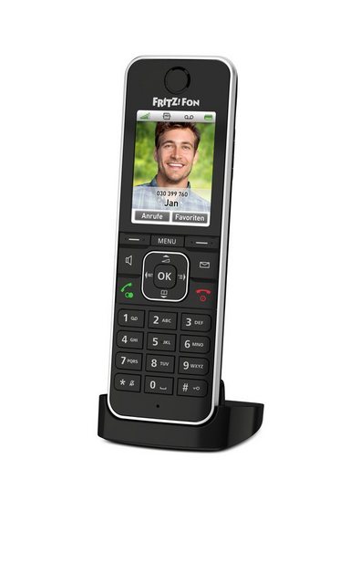 AVM AVM 20002964 FRITZ!Fon C6 Black DECT-Telefon Anrufer-Identifikation… Schnurloses DECT-Telefon