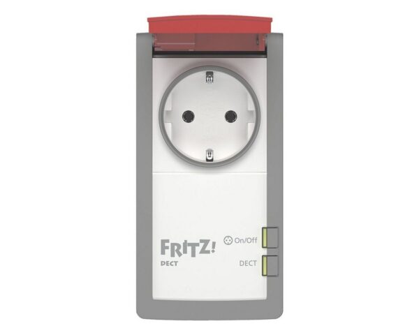 über die FRITZ!Box steuerbar (intelligente DECT-Steckdose)