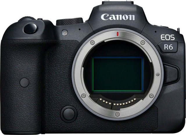 Canon EOS R6 Body (Gehäuse) Systemkamera (20,1 MP, Bluetooth, WLAN (WiFi)