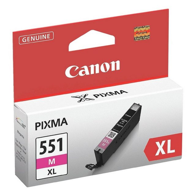 Canon CLI-551M XL Tintenpatrone (Original Druckerpatrone, magenta)