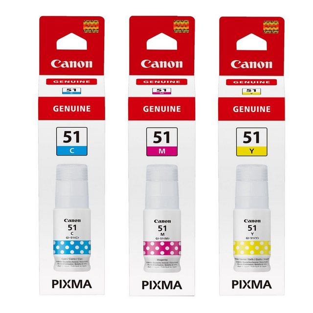 Canon GI51 Tintenpatrone (Tintenbehälter, kompatibel mit Canon Pixma G)