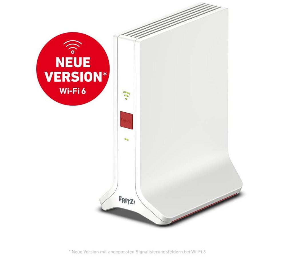 AVM FRITZ!Repeater 3000 AX WLAN-Repeater, Wi-Fi 6 + Wi-Fi 5 + Wi-Fi 4, WLAN AX + AC + N, weiß