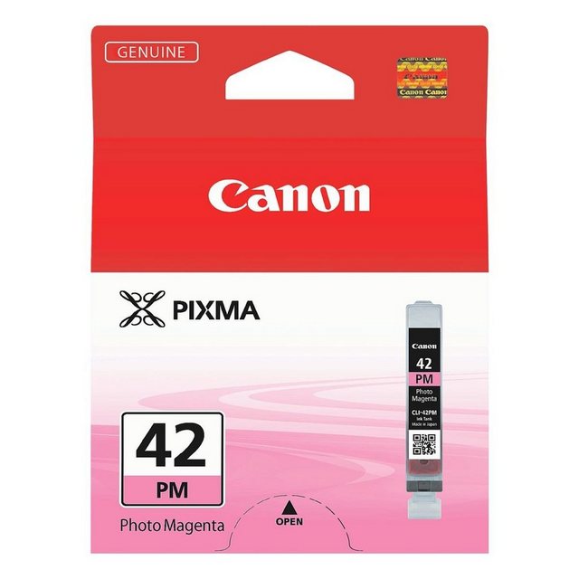 Canon CLI-42 PM Tintenpatrone (Original Druckerpatrone, magenta (Photo)