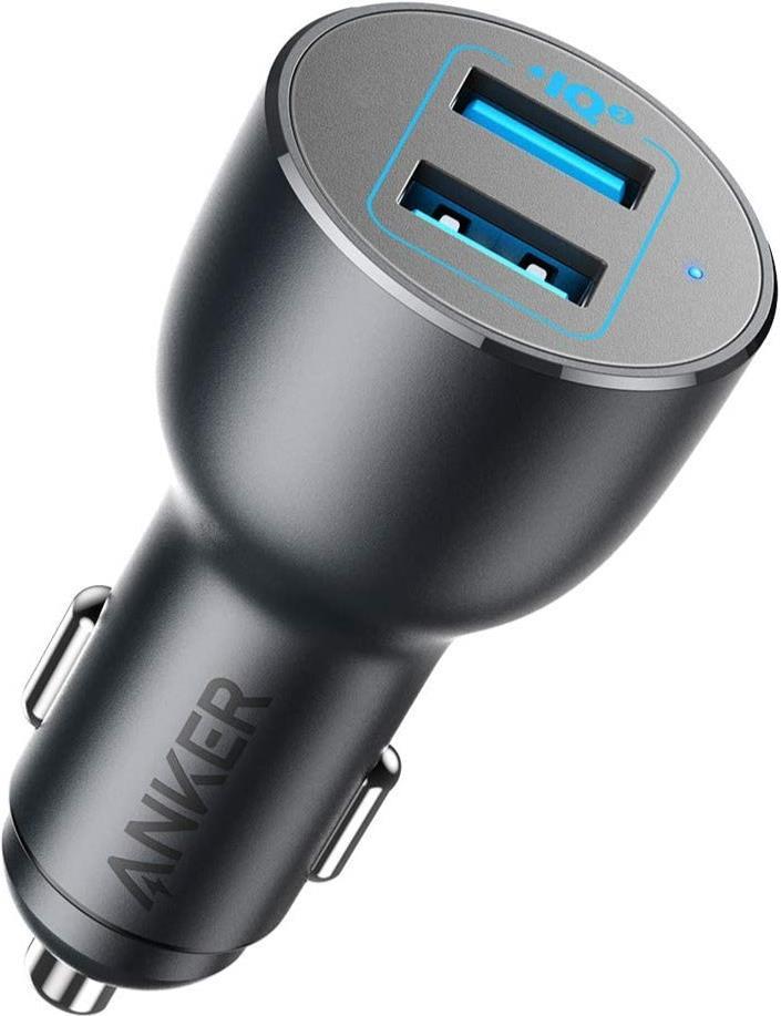 Hauptmerkmale Leistungen Aufladetyp Auto Aufladekompatibilität Universal Energiequelle Zigarettenanzünder Anzahl USB 2.0 Anschlüsse 2 Schnellladung Ja Schnellladetechnik Quick Charge 3.0 Anzahl der Ausgänge 2 Ausgänge Design Produktfarbe Schwarz LED-Anzeigen Leistung Leistung Max. Leistung 36 W Anschluss 1 Ausgangsleistung 18 W Anschluss 2 Ausgangsleistung 18 W Verpackungsdaten Menge pro Packung 1 Stück(e) Technische Details Gewährleistungsfrist 2