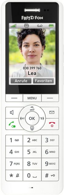 Mit dem DECT-Telefon FRITZ!Fon X6 (auch in schwarz erhältlich) präsentiert AVM ein neues Allround-Talent für Telefonie und für das Smart Home. Die Unterstützung von Full-Duplex HD