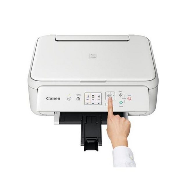 Canon PIXMA TS5151 Tintenstrahl-Multifunktionsgerät weiß Multifunktionsdrucker