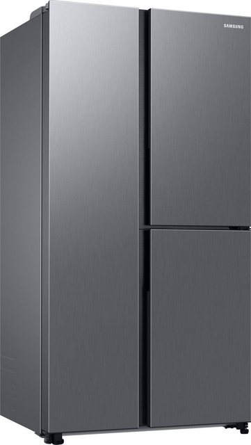 Der »RH6ACG805DS9« ist ein freistehender Side-by-Side Kühlschrank von Samsung. Bei einem Gefriervolumen von 242 l und Kühlvolumen von 403 l betragen die Maße des Modells 91