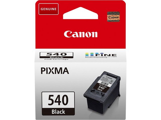 Canon Canon Druckerpatrone Tinte PG-540 BK black, schwarz Tintenpatrone