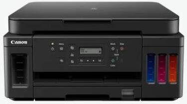 Canon PIXMA G6055 Tintenstrahl-Multifunktionsgerät (A4, 3in1, Drucker, Scanner, Kopierer, USB, LAN, WLAN, Duplex) (3113C026)