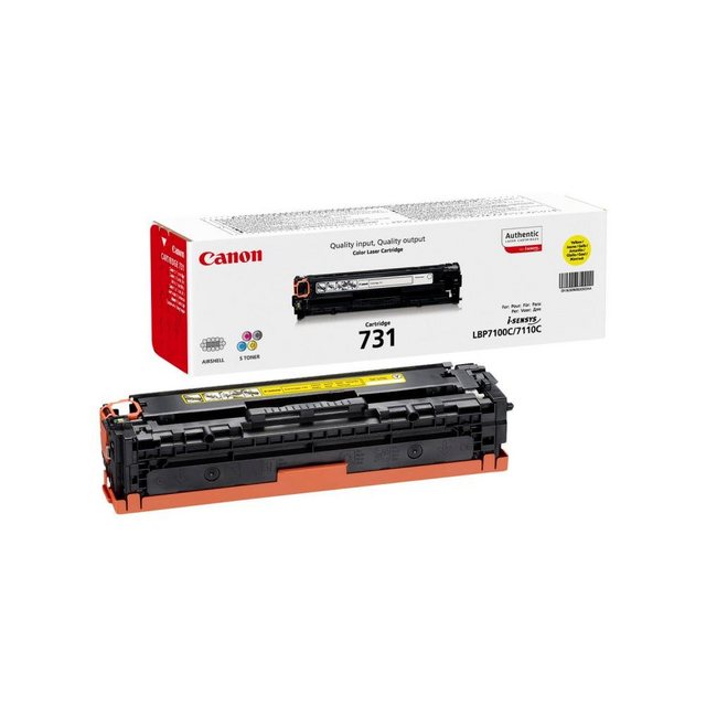 Canon Tonerpatrone 731 Toner gelb