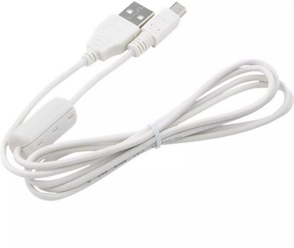 Hochwertiges USB-Kabel zur Übertragung von Bildern und Videos von deiner Kamera auf einen PC oder Mac über USB.