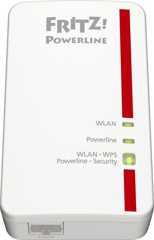 AVM FRITZ!Powerline 1240E WLAN Set Netzwerk-Adapter F-Stecker