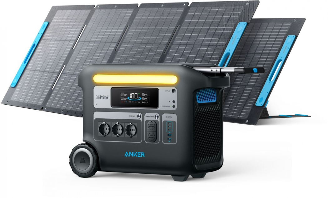 Anker PowerHouse 767 + 2x Solar Panel 200W – Dealpreis