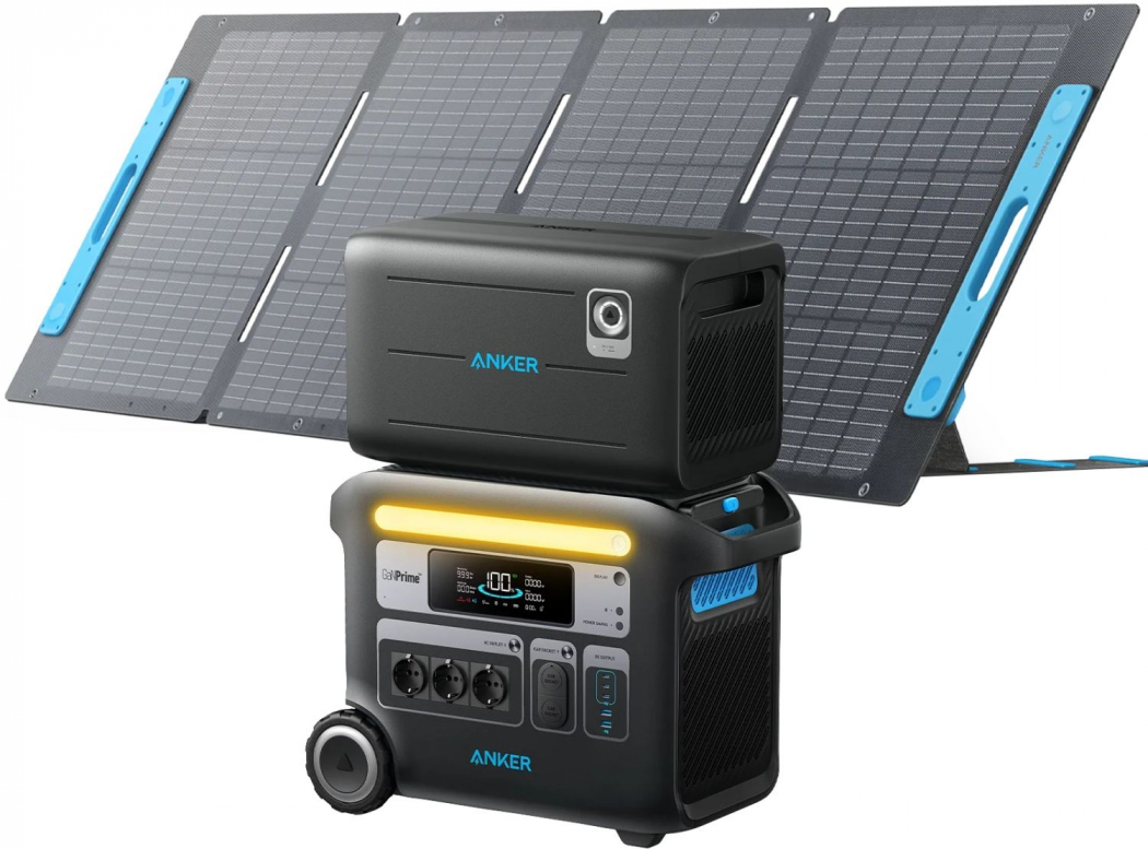 Anker PowerHouse 767 + Solar Panel 200W + Battery