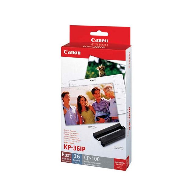 Canon Fotopapier KP-36IP 10x15cm + Farbkartusche