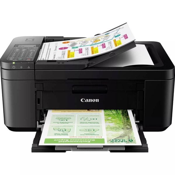 Canon PIXMA TR4750i Tintenstrahl-Multifunktionsdrucker  A4 Drucker, Kopierer, Scanner, Fax Duplex, WLAN, USB