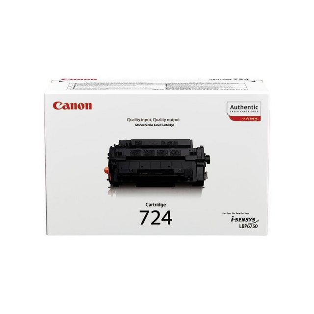 Canon Tonerpatrone 724 Toner schwarz