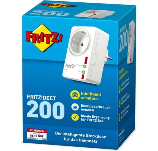 per Google-Kalender oder je nach Zeitpunkt von Sonnenauf- und -untergang. Gesteuert wird FRITZ!DECT 200 bequem per PC