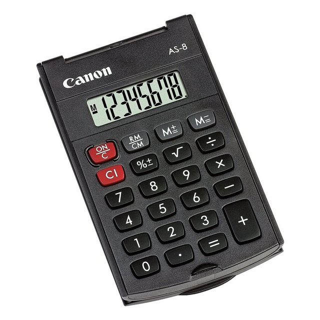 Canon Taschenrechner AS-8, 8-stellig