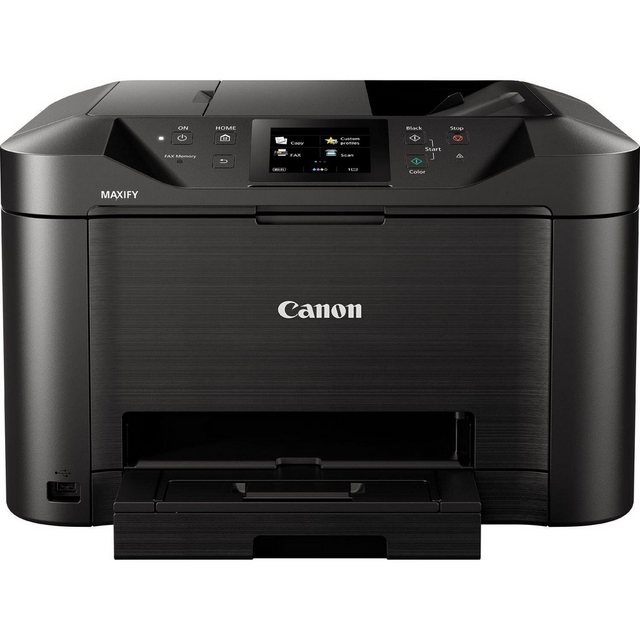 Die Canon MAXIFY MB2750 Modelle bieten das Drucken von Mobilgeräten sowie die Integration von Cloud-Diensten. Die Papierkassette für bis zu 500 Blatt und eine Druckgeschwindigkeit von bis zu 24 ISO-Seiten (SW) pro Minute ermöglichen hohe Produktivität.VorteileAutomatisches Kopieren mehrseitiger VorlagenGemeinsame Nutzung - ganz ohne KabelProduktives PapierhandlingBesondere MerkmaleFür das Home Office mit hohen ProduktivitätsansprüchenEin vollwertiger Drucker