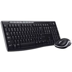 Logitech wireless Desktop MK270 Funk Tastatur, Maus-Set Schweiz, QWERTZ, Windows® Schwarz