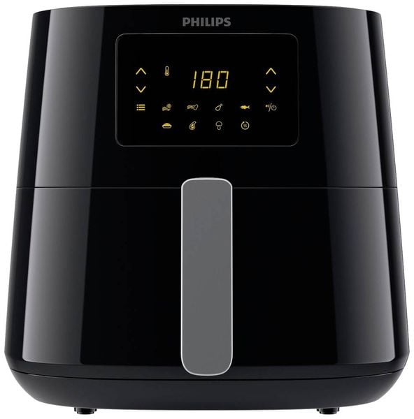 Philips Essential XL HD9270/70 Heißluft-Fritteuse 2000 W Temperaturvorwahl, Timerfunktion, mit Display Schwarz/Silber