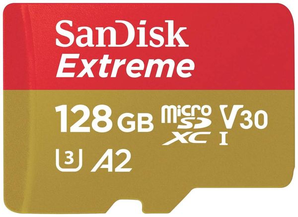 Diese SanDisk Extreme microSDXC-Karte bietet hohe Leistung für anspruchsvolle Anwendungen wie schnelle Actionfotografie