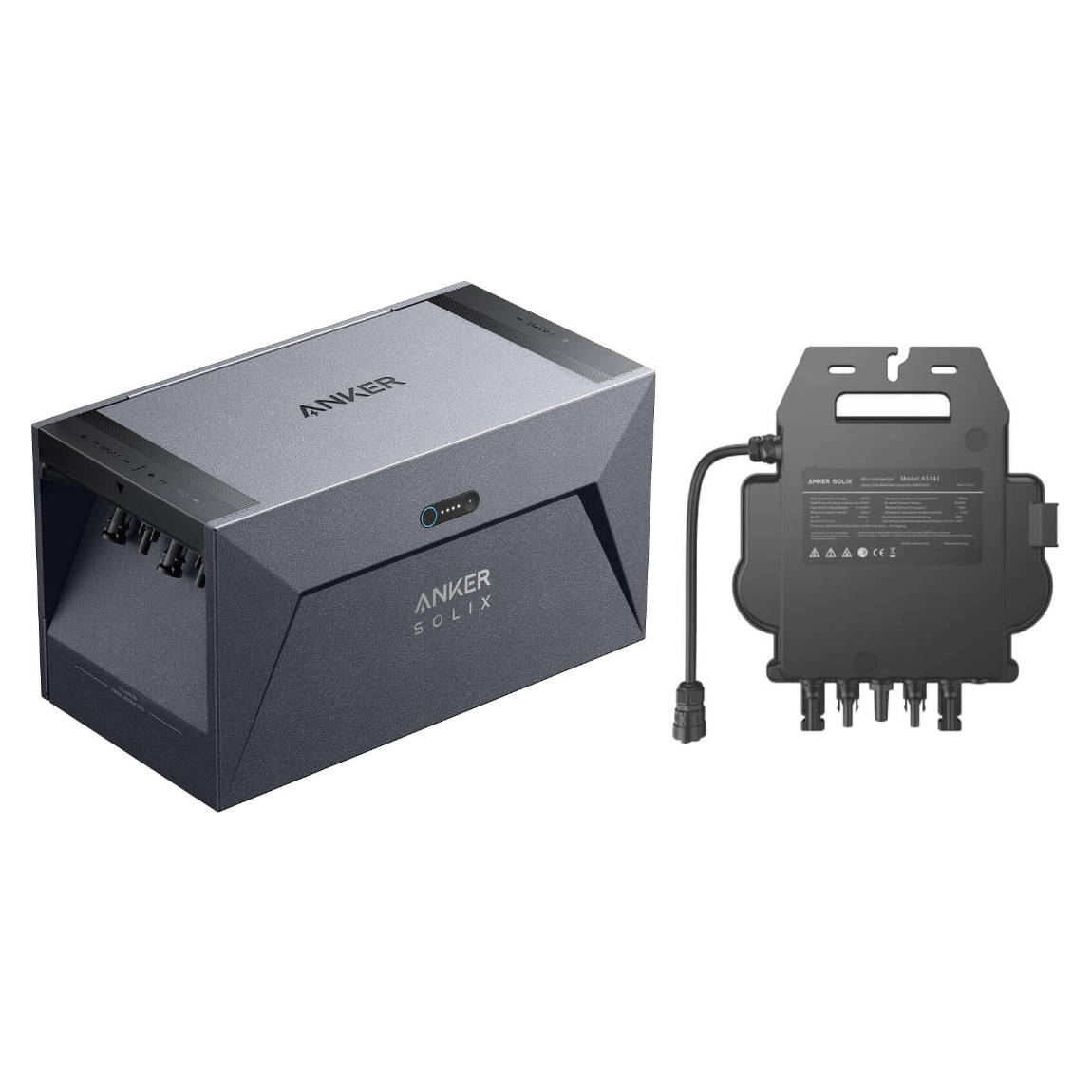 Die Vorteile des Anker SOLIX Solarbank E1600 + MI80 (BLE) Microinverter (800W) im Überblick:   Schnelle und einfache Installation Speichere Deine Solarenergie Schonen Geldbeutel & Umwelt Hochwertiges und modernes Design Leistungsstark und hocheffizient Smarte Überwachung per App