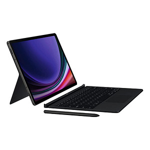 SAMSUNG Book Cover Keyboard Tablet-Hülle für SAMSUNG Galaxy Tab S9+ schwarz