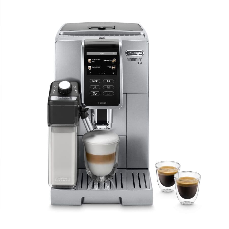 De’Longhi ECAM370.95.S Dinamica Plus Kaffeevollautomat | Silber