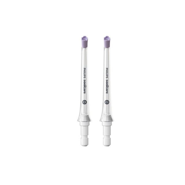 PhilipsAufsteckdüsenSonicare F3 Quad Stream-Düse HX3062/00Quad Stream-Düse für maximale AbdeckungEffektive Reinigung bei jeder AnwendungDie weiche Führung aus Gummi ist sanft zum ZahnfleischKompatibel mit jeder Philips Sonicare Power FlosserInhalt 2 Stück