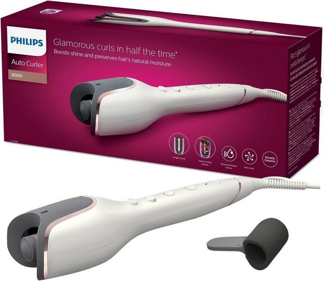 Philips Lockendreher MoistureProtect Autocurler BHB878/00