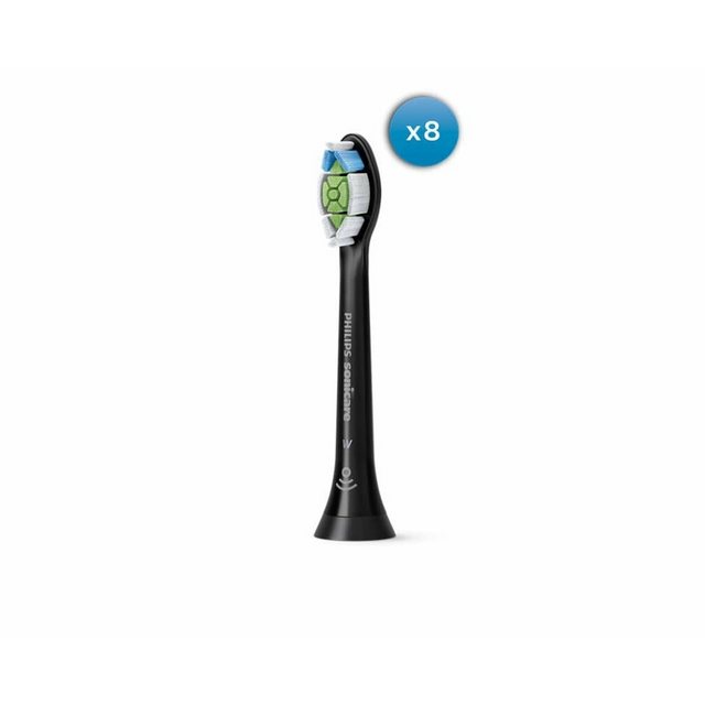 Philips Aufsteckbürsten Sonicare HX6068/13 W2 Optimal White 8er (schwarz)