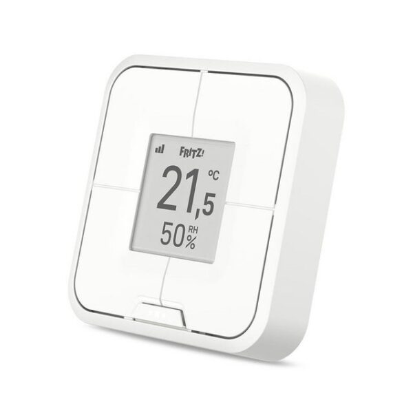 Die Fernbedienung für das smarte Heimnetz   Der Vierfach-Taster FRITZ!DECT 440 steuert Smart-Home-Geräte im FRITZ!Box-Heimnetz. Aktionen von bis zu zwölf Geräten oder Gerätegruppen lassen sich komfortabel über das E-Paper-Display steuern und schalten. Über die FRITZ!Box-Benutzeroberfläche werden die gewünschten Smart-Home-Produkte eingerichtet und dem Taster zugewiesen. FRITZ!DECT 440 ist für jede FRITZ!Box mit DECT-Basis geeignet und wird über sicheren DECT-ULE-Funk angebunden.   Komfortable manuelle Schaltung   Im Smart-Home-Bereich der FRITZ!Box-Oberfläche können FRITZ!DECT-Produkte mit dem Taster als deren Bedienelement verknüpft werden. Zur Auswahl stehen die neue LED-Lampen FRITZ!DECT 500