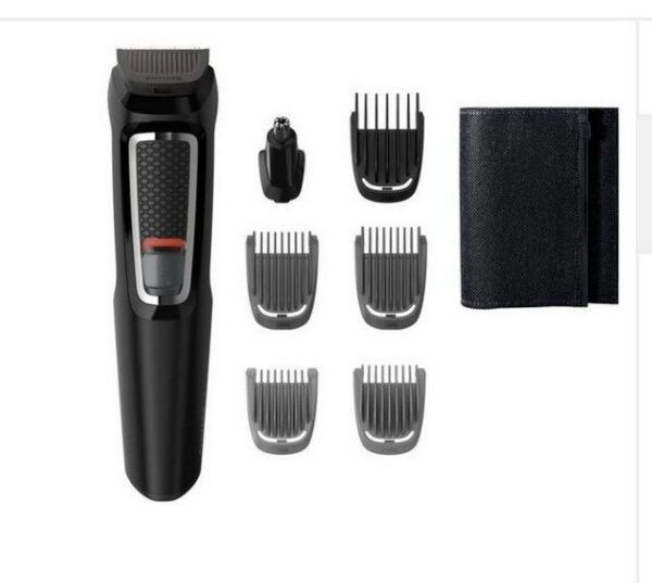 Mit dem Philips MG3720/15 Multigroom series 3000 7-in-1-Trimmer pflegt man Bart