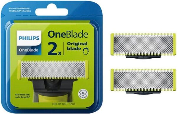 Philips OneBlade Ersatzklinge QP220/50 Erleben Sie mit der Philips OneBlade Ersatzklinge QP220/50 eine neue Ära der Bartpflege. Dank der einzigartigen OneBlade-Technologie