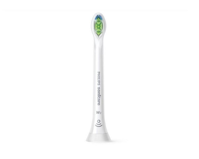 Philips HX6074/27 Sonicare W2c Optimal White Compact Mini-Bürstenköpfe weiß 4 Stück Weißere Zähne in kürzester ZeitDer W Optimal White Zahnbürstenkopf verfügt über einen zentralen Bürstenblock zur Entfernung von oberflächlichen Verfärbungen durch Speisen und Getränke