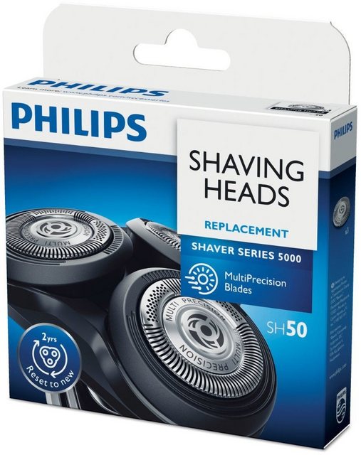 Philips Ersatzscherköpfe MultiPrecision SH50/50