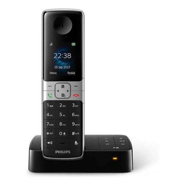 Marke Philips Farbe Schwarz Telefonart SIM Material Kunststoff Stromquelle Batteriebetrieben Art des Zifferblatts Einzelne Tastatur Artikelmaße L x B x H 5