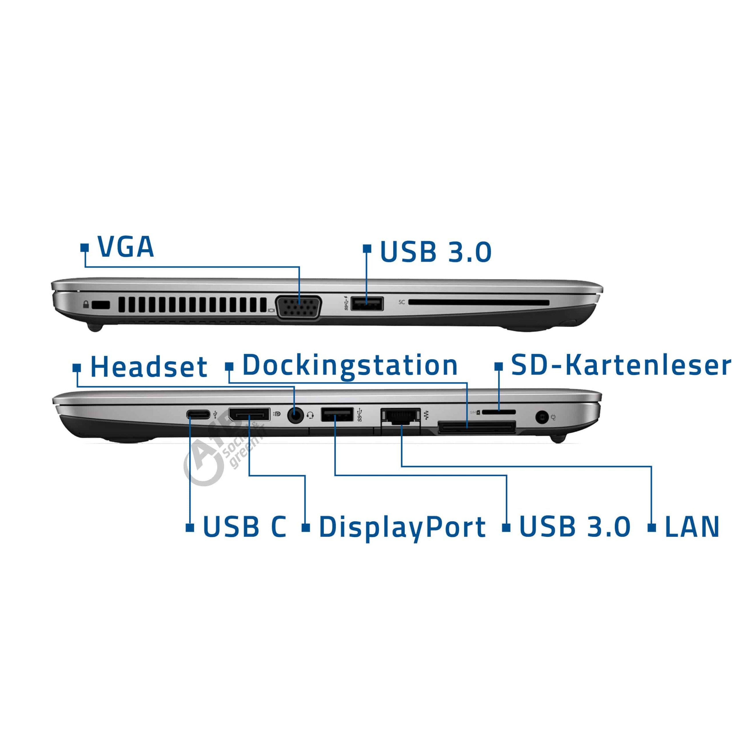 HP EliteBook 840 G3Gut – AfB-refurbished