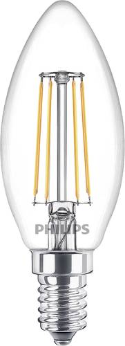 Philips Lighting 76307700 LED EEK F (A – G) E14 Kerzenform 4.3W = 40W Warmweiß (Ø x L) 3.5cm x 9.7