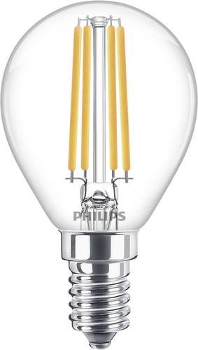 Philips Lighting 76229200 LED EEK E (A – G) E14 Tropfenform 6.5W = 60W Warmweiß (Ø x L) 4.5cm x 8c