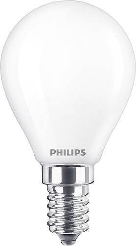 Philips Lighting 77771500 LED EEK F (A – G) E14 Tropfenform 4.3W = 40W Warmweiß (Ø x L) 4.5cm x 8.