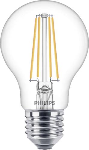 Philips Lighting 77757900 LED EEK E (A – G) E27 Glühlampenform 7W = 60W Warmweiß (Ø x L) 6cm x 10