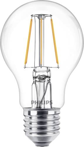 Philips Lighting 76199800 LED EEK F (A – G) E27 Glühlampenform 4.3W = 40W Warmweiß (Ø x L) 6cm x