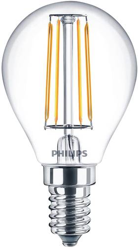 Philips Lighting 77763000 LED EEK F (A – G) E14 4.3W = 40W Warmweiß (Ø x L) 4.5cm x 8.2cm 2St.