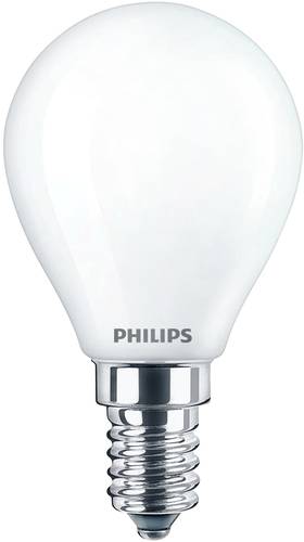 Philips Lighting 76287200 LED EEK E (A – G) E14 6.5W = 60W Kaltweiß (Ø x L) 4.5cm x 8cm 1St.