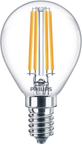 Philips Lighting 76233900 LED EEK E (A – G) E14 6.5W = 60W Kaltweiß (Ø x L) 4.5cm x 8cm 1St.