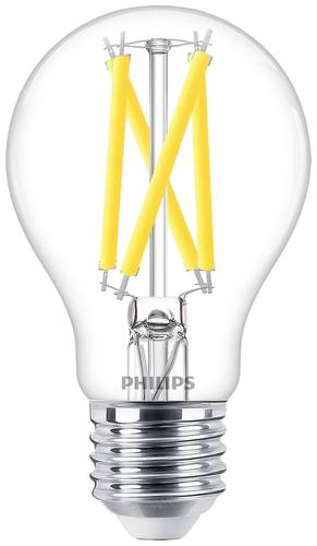 Philips Lighting 871951432399500 LED EEK D (A – G) E27 Glühlampenform 7.9W = 75W Warmweiß (Ø x L)